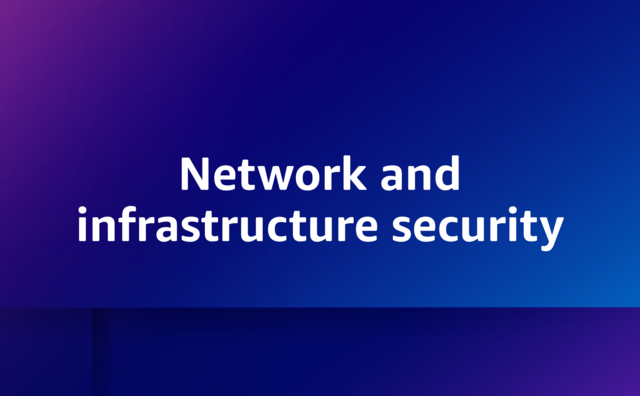Network and infrastructure security